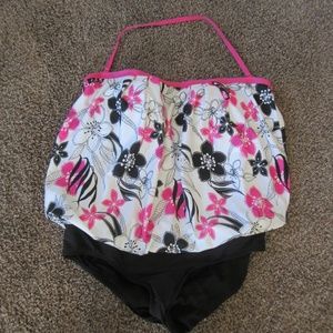 Athena 16 one piece blouson swimsuit